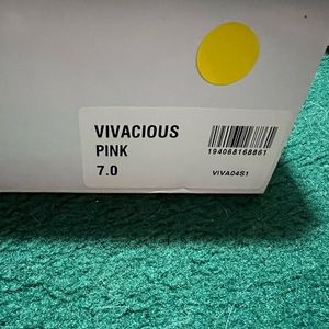 Steve Madden size 7 Vivacious Pink rhinestone encrusted heels